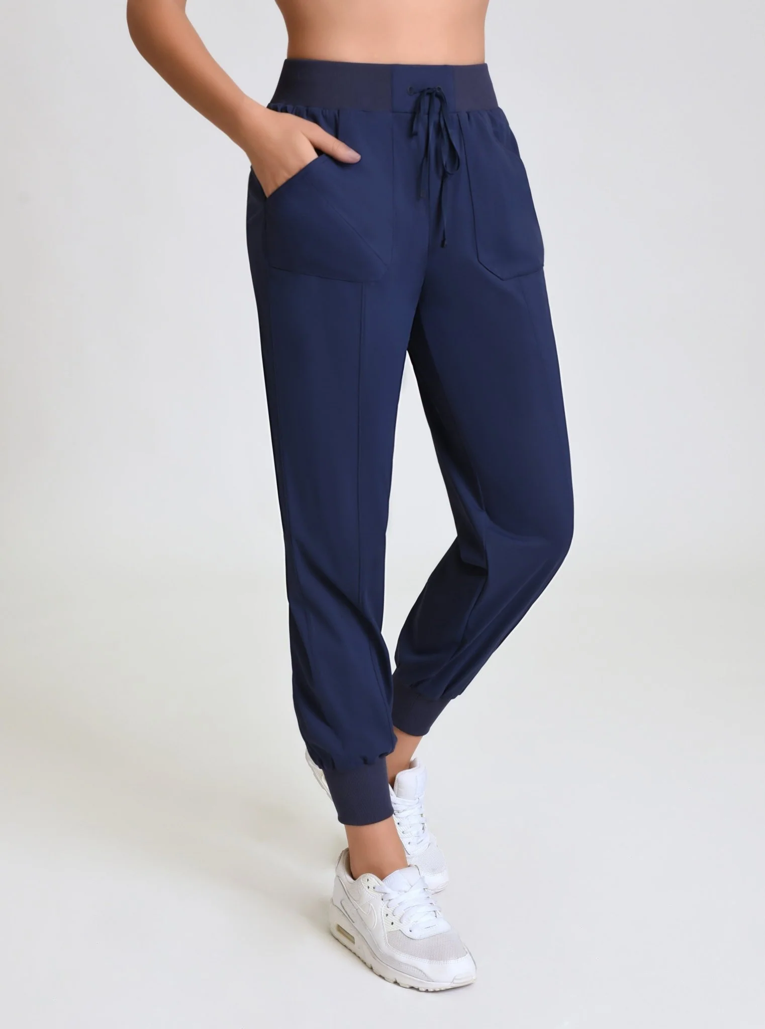 $49 Mastermind Jogger Olive, Navy or Cranberry - FINAL SALE - Image 3