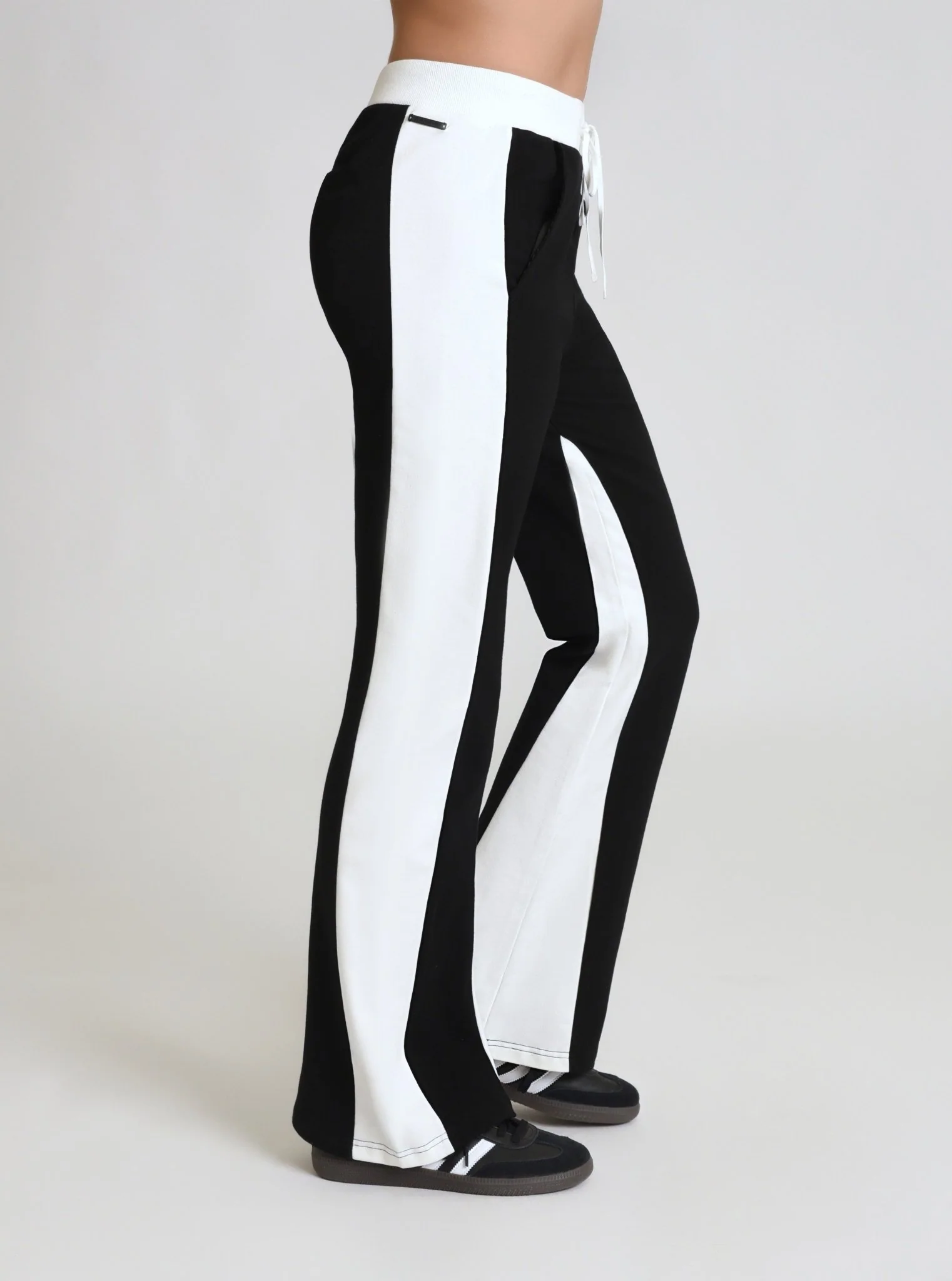 $59 Color Blocked Wide Leg Pant FINAL SALE - Image 4