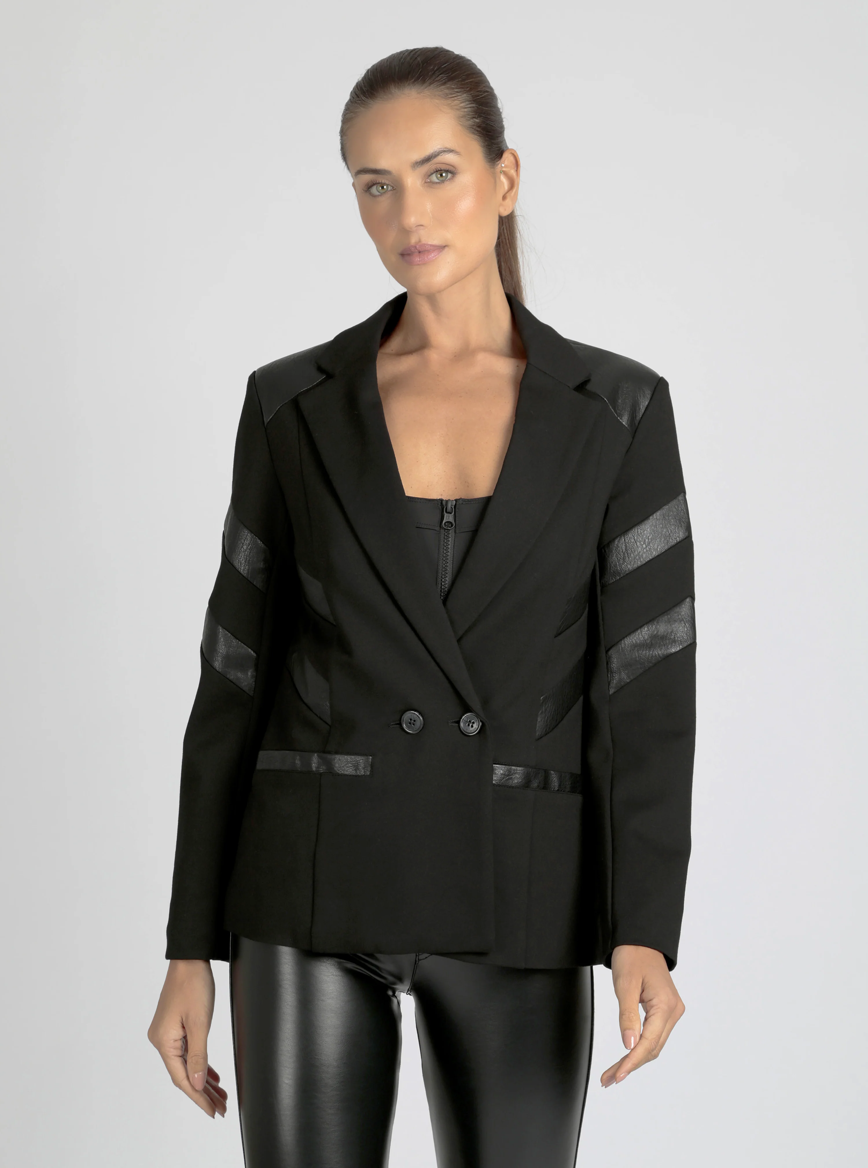 $25 Dylan Double Breasted Blazer- BF-FINAL SALE - Image 4