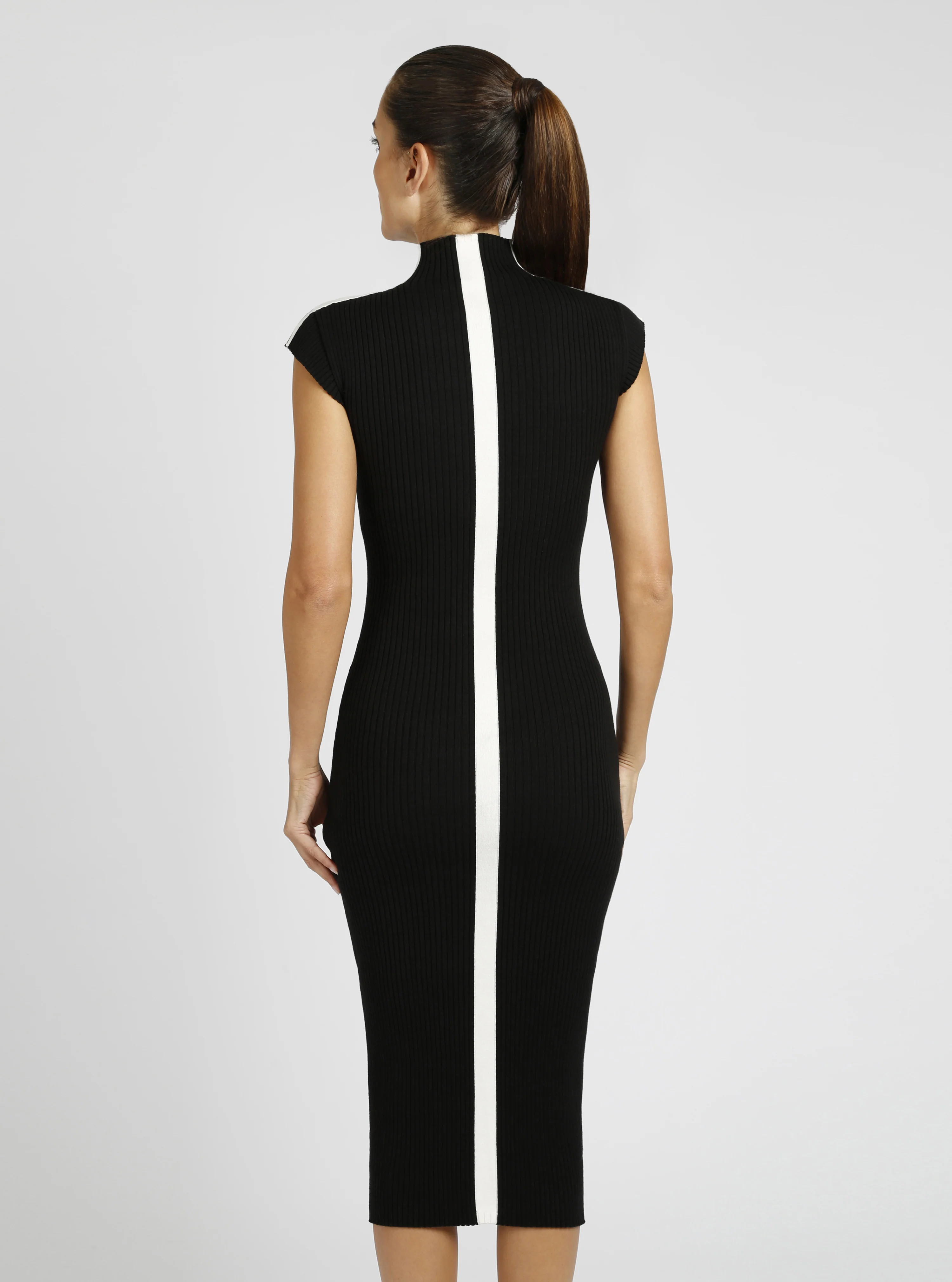 $99 Brianna Mock Neck Dress - FINAL SALE - Image 4