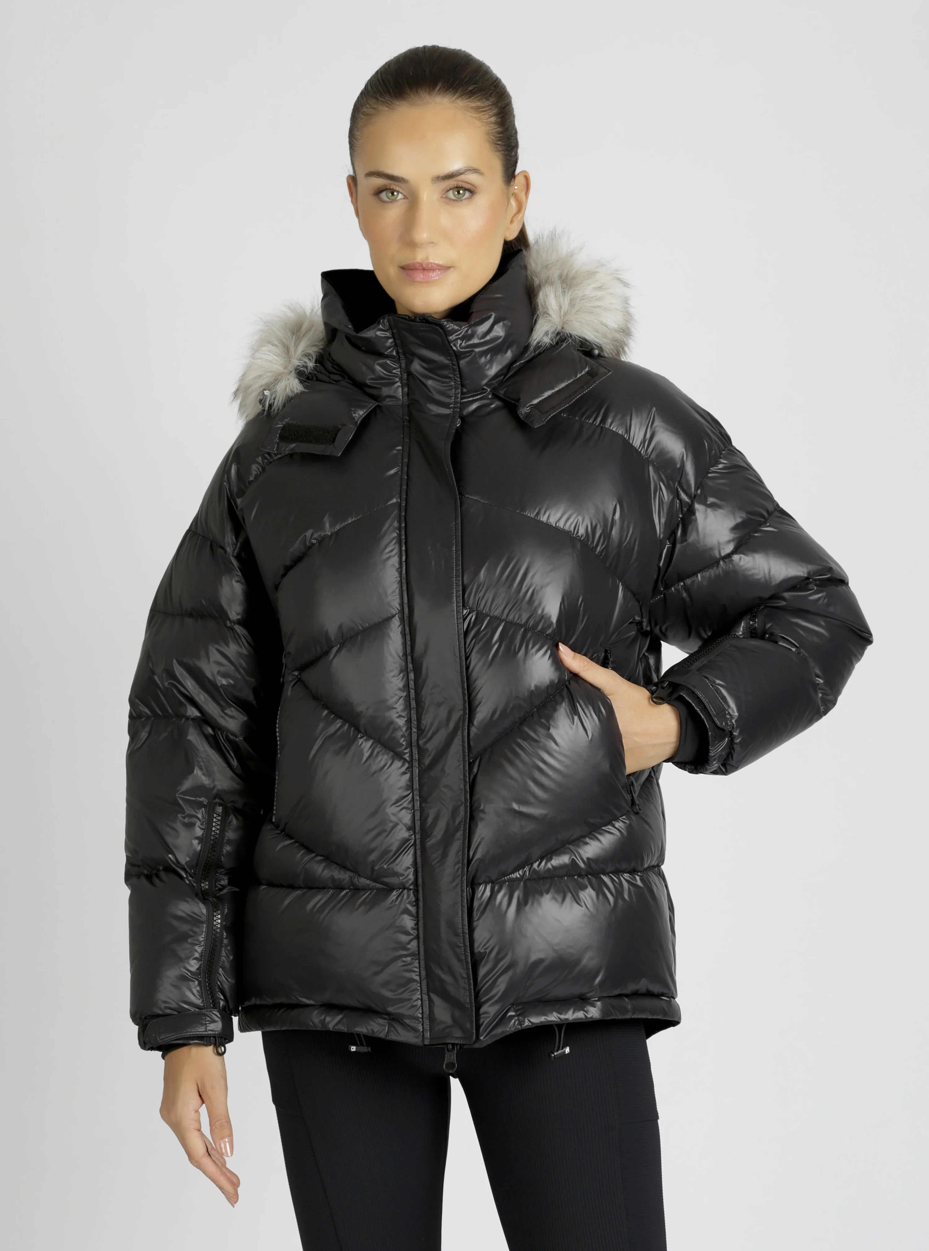 Oversized Super Blanc Puffer Down Filled Jacket - Image 14