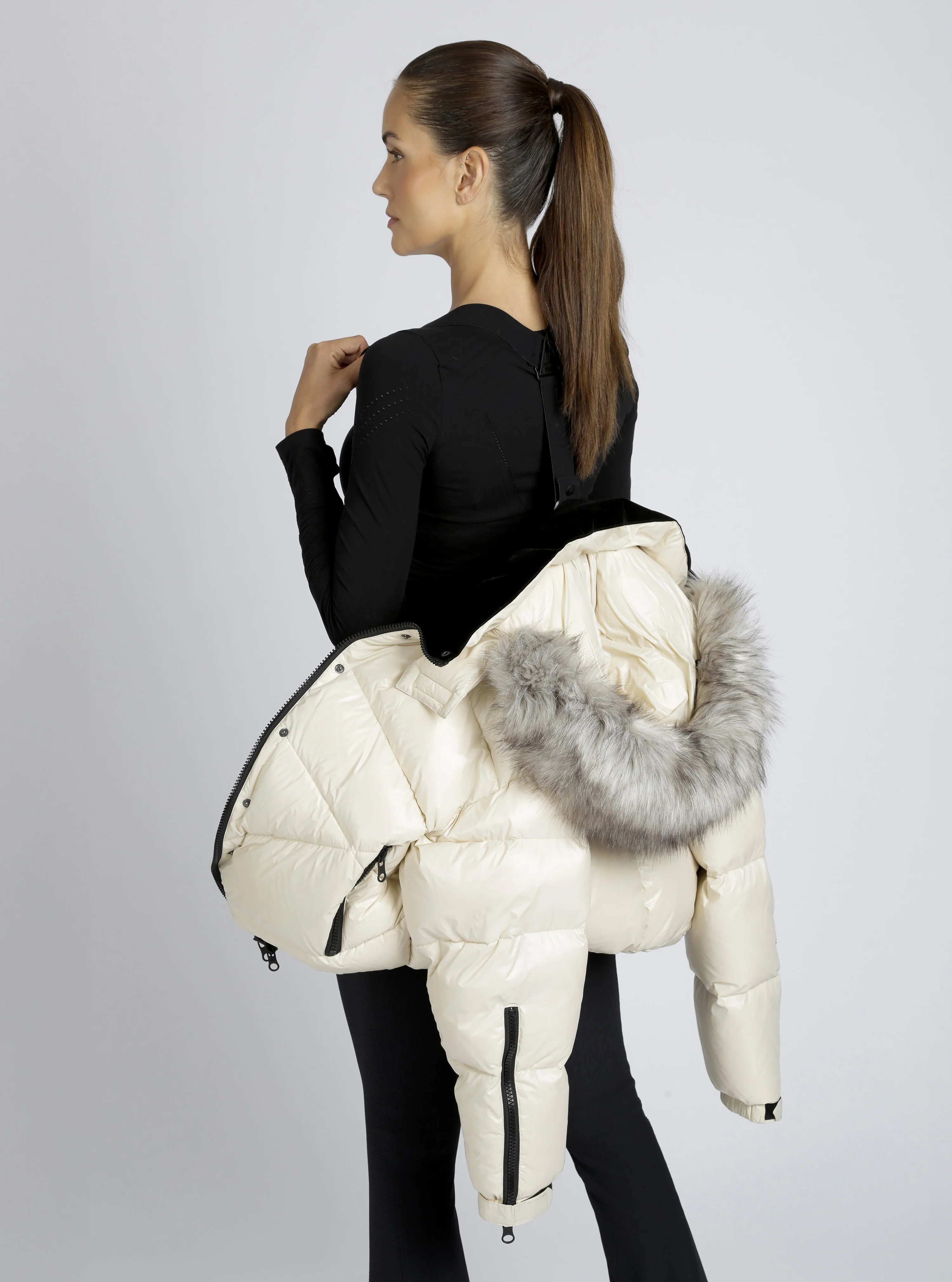Oversized Super Blanc Puffer Down Filled Jacket - Image 25