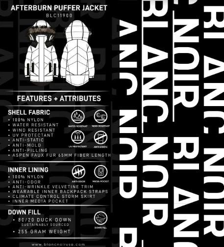 Oversized Super Blanc Puffer Down Filled Jacket - Image 7