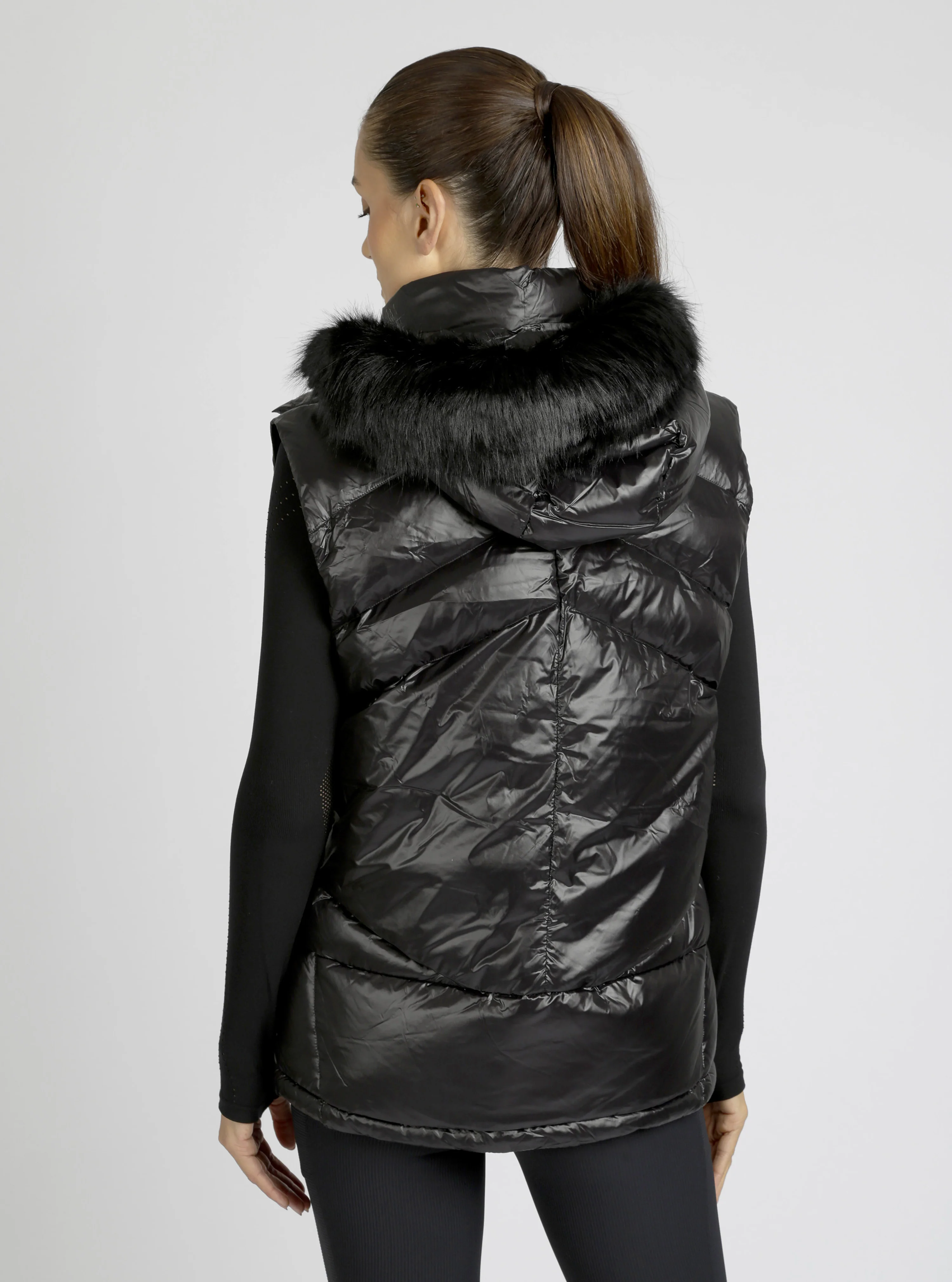 Oversized Super Blanc Puffer Down Filled Vest - Image 12