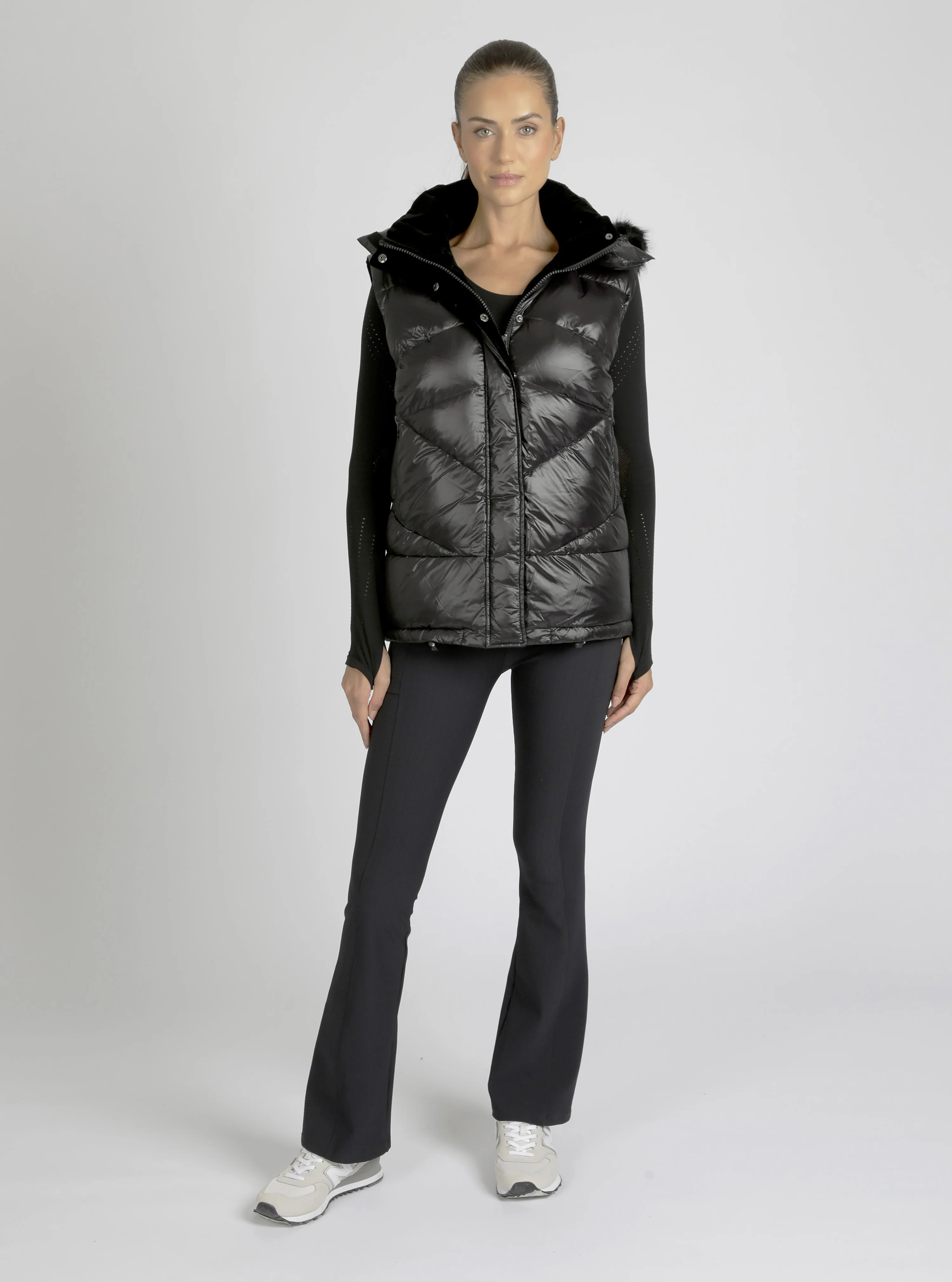 Oversized Super Blanc Puffer Down Filled Vest - Image 7