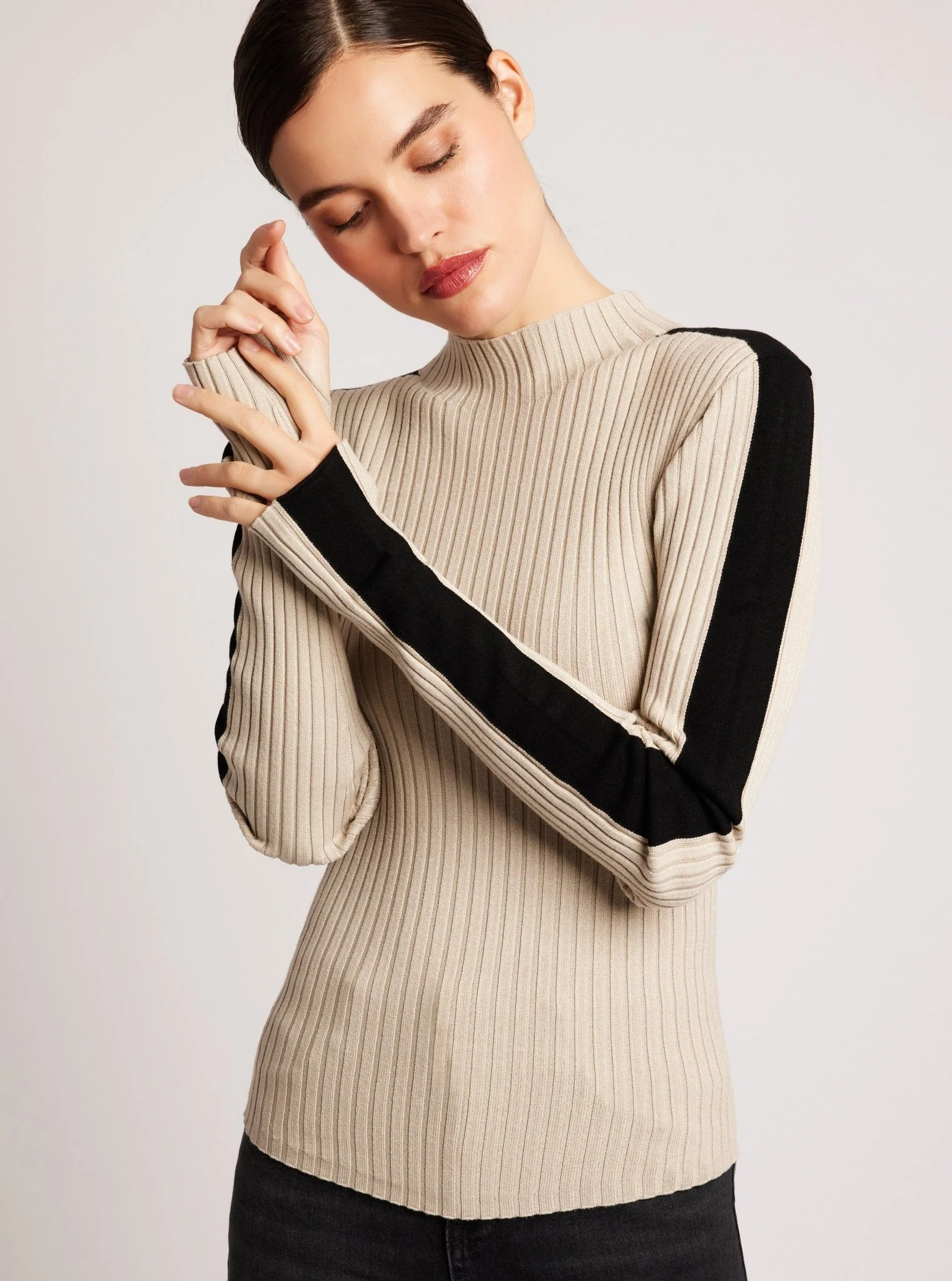 Blair Mock Neck Sweater FINAL SALE - Image 6