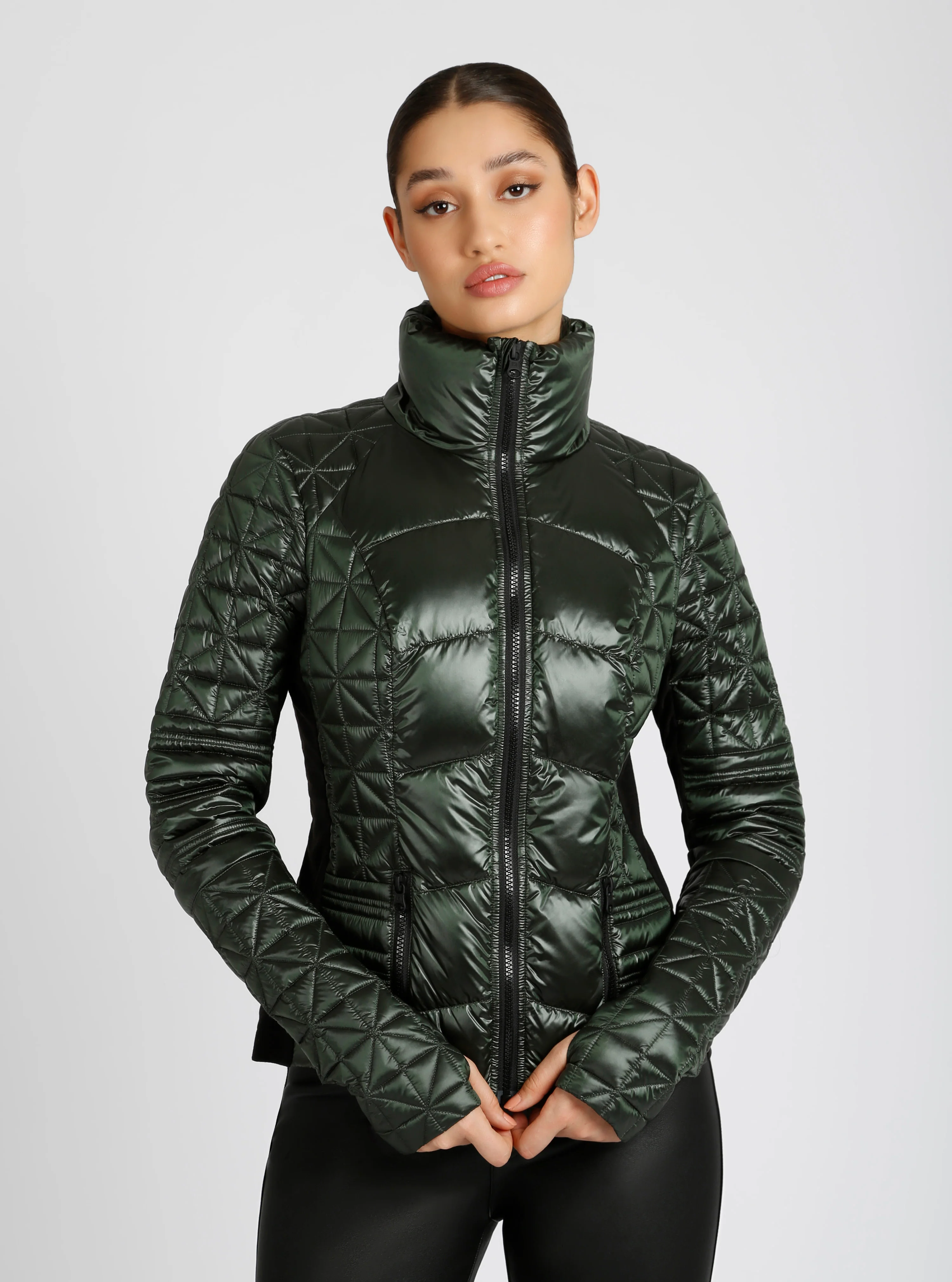 Lightweight Down Filled Packable Puffer - Image 34